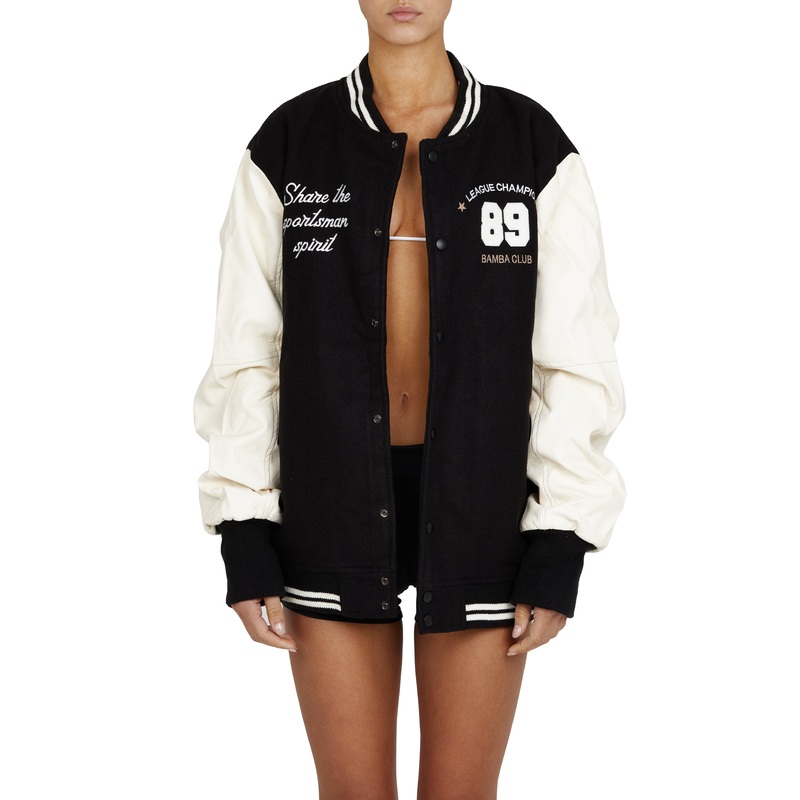 BAMBA LEAGUE 89 Varsity Jacket
