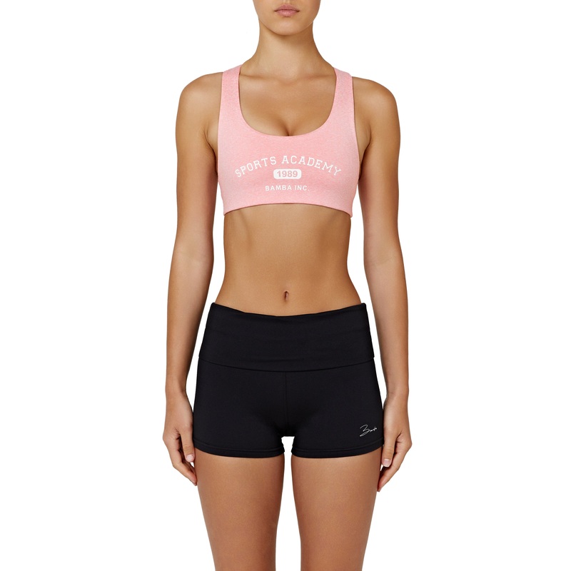Sports Academy Bra – pink marle/ wht
