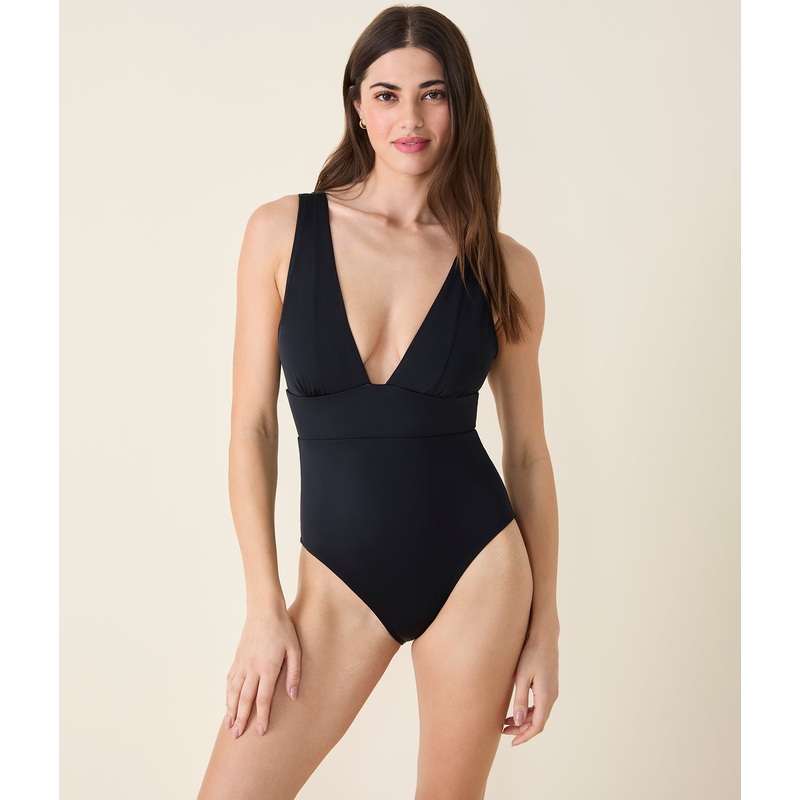 The Mykonos One Piece – Flat – Black – Classic