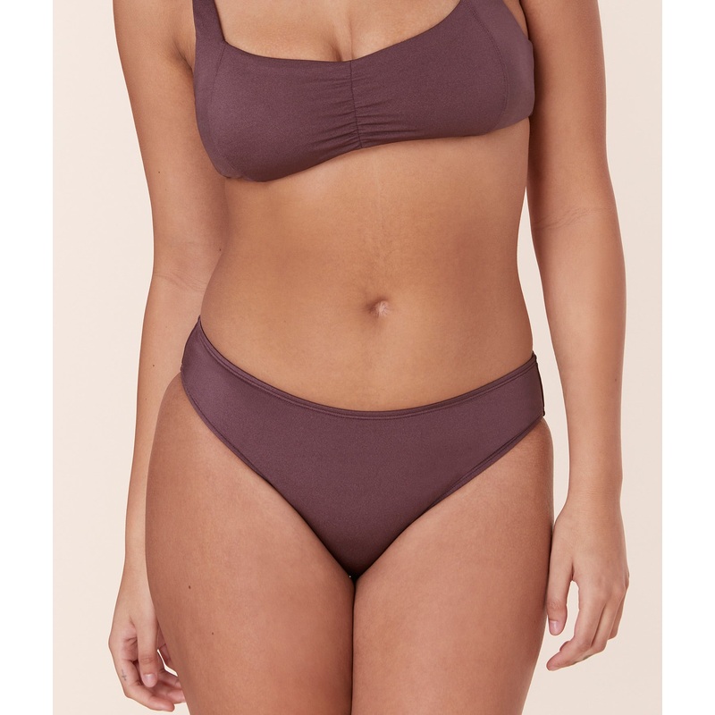 The Classic Bikini Bottom – Satin – Licorice