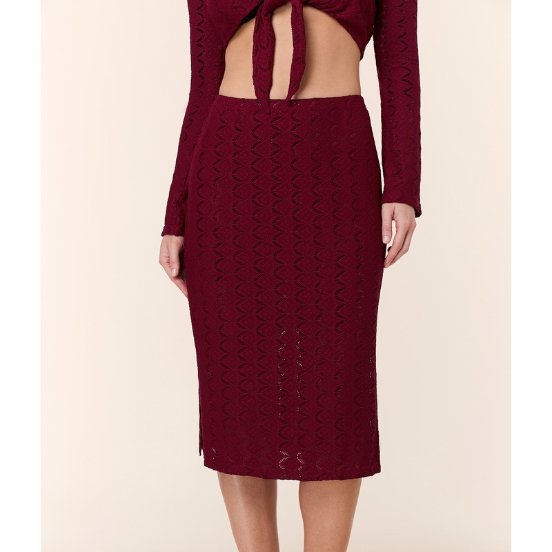 The Crete Skirt – Scallop Crochet – Syrah