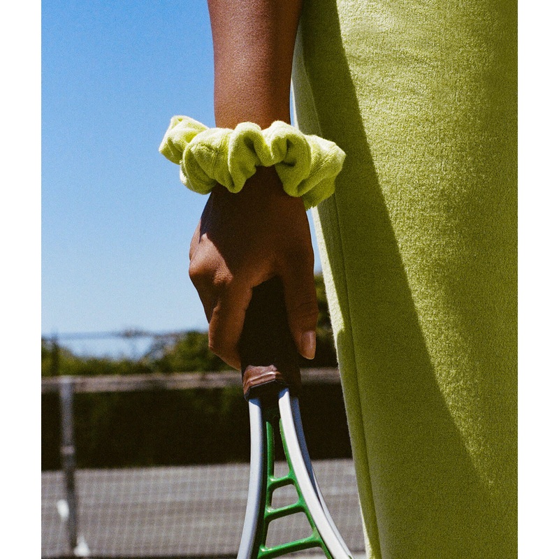 The Manda Scrunchie – Terry – Honeysuckle