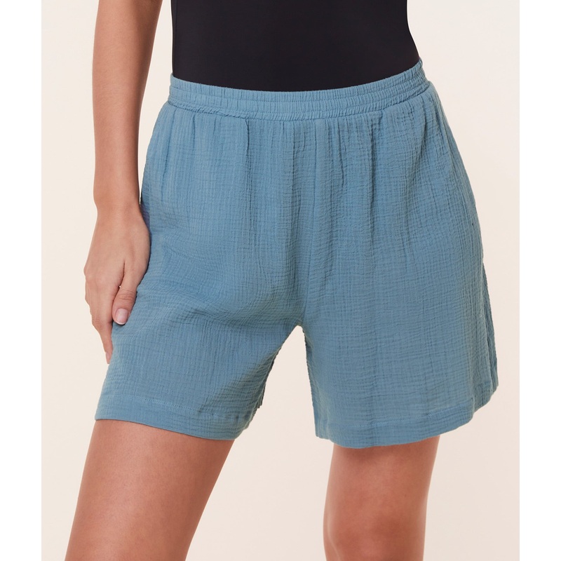 The Mullins Short – Cotton Gauze – Oceanview