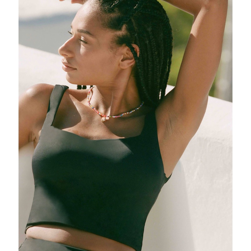The Siren Swim Tank – Flat – Black