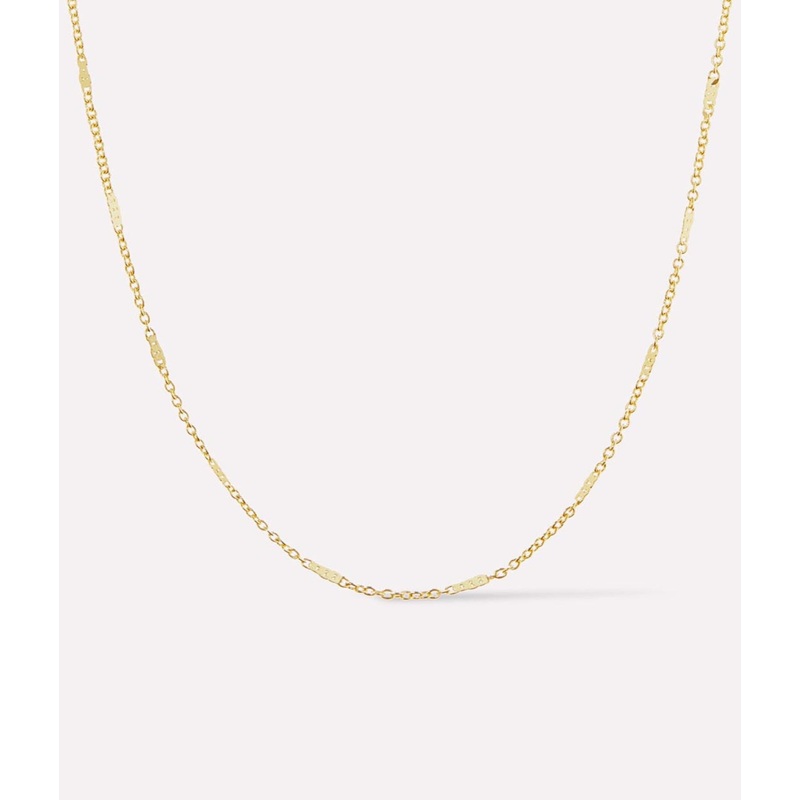 Charlotte Bar Chain Necklace – Ana Luisa