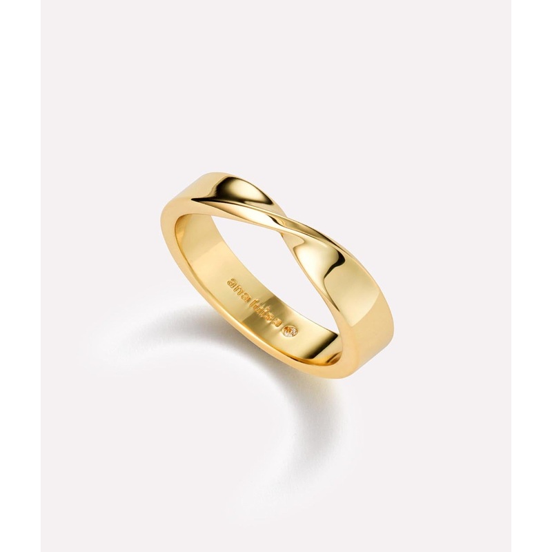 Eliora Gold Band Ring – Ana Luisa