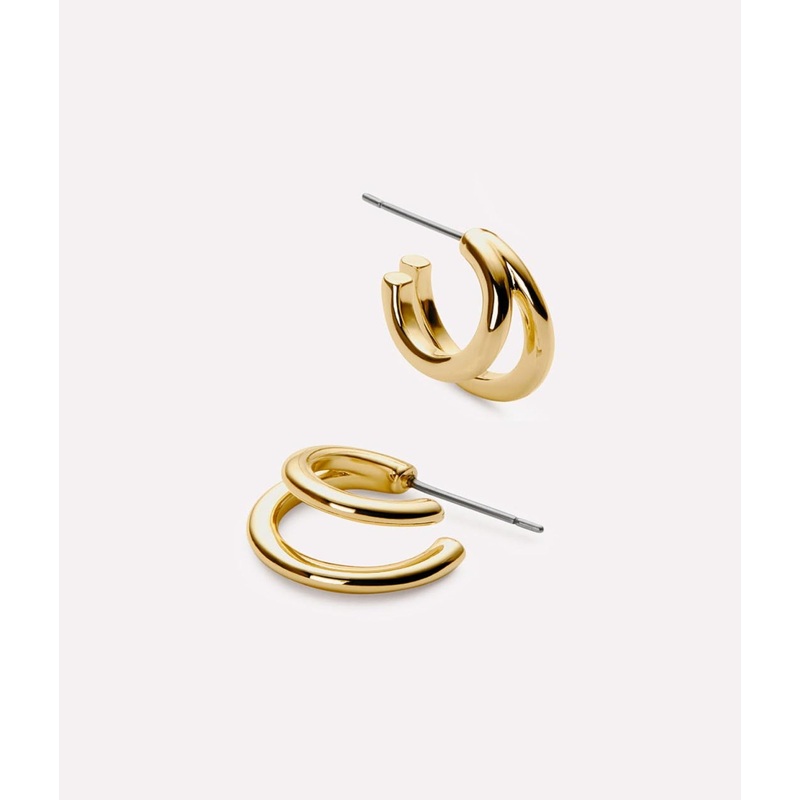 Scarlett Double Hoop Earrings – Ana Luisa