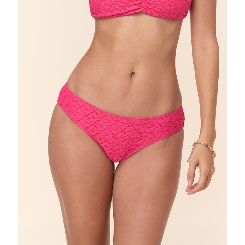 The Classic Bikini Bottom – Eyelet – Begonia