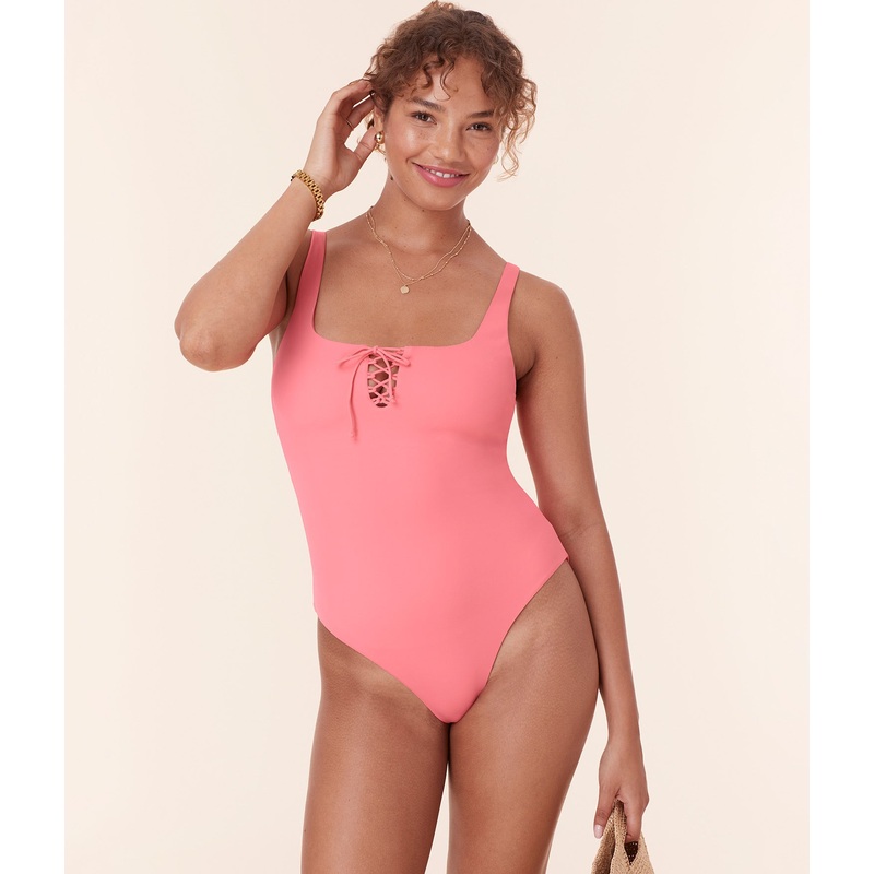 The Macao One Piece – Eco Nylon – Petal – Classic