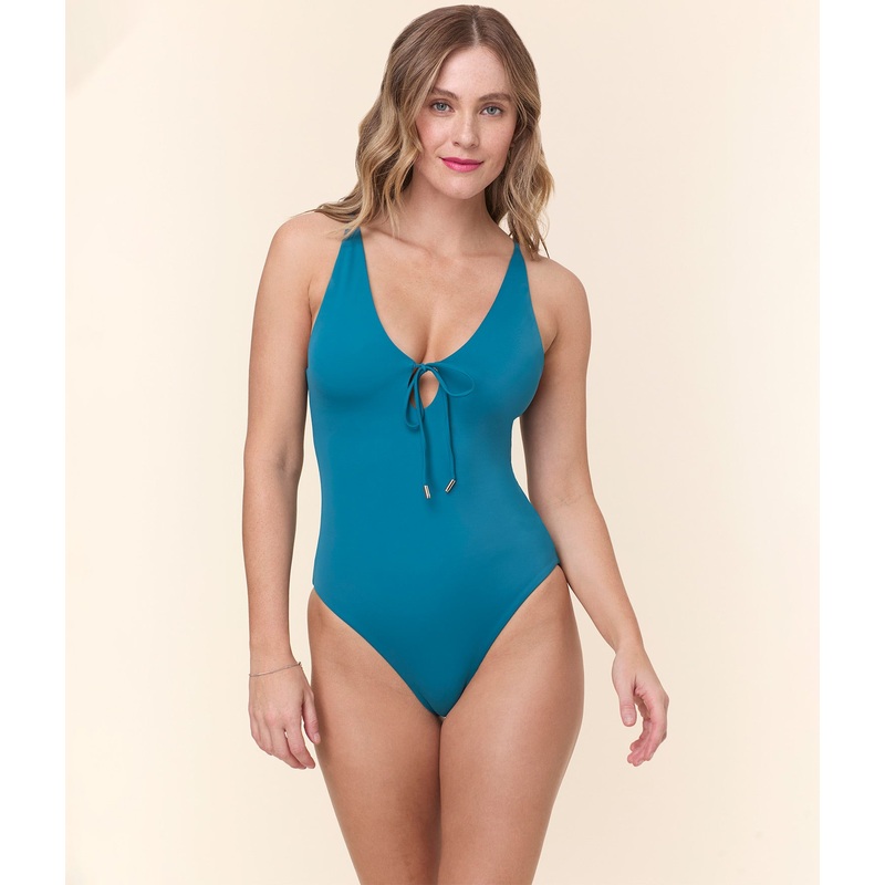 The Sicily One Piece – Eco Nylon – Ocean – Classic