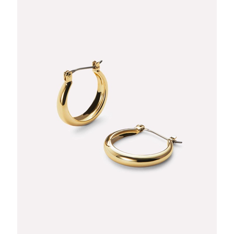 Venus Endless Gold Hoop Earrings – Ana Luisa