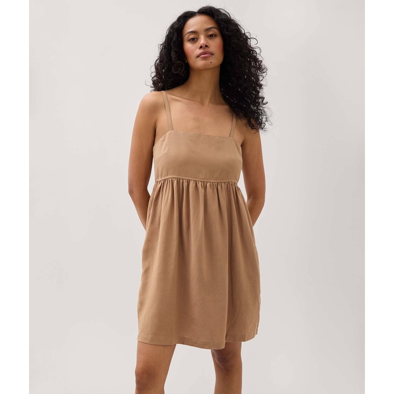 Linen Mini Dress – Richer Poorer