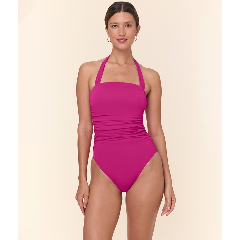 The Aleta One Piece – Eco Nylon – Fuchsia – Classic