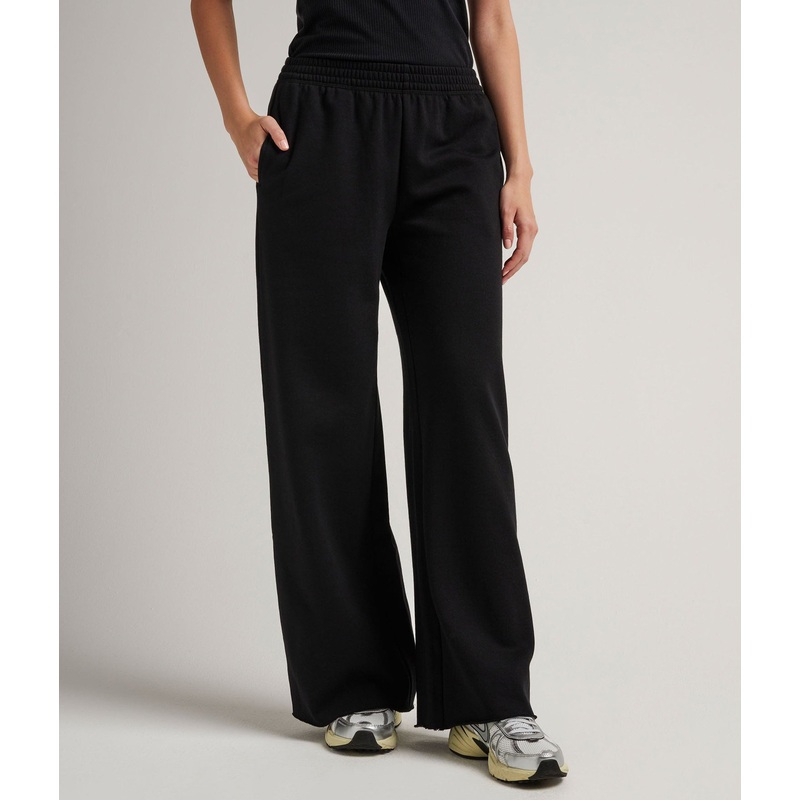 Women’s Recycled Fleece Wide Leg Pant – Richer Poorer